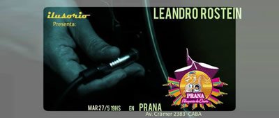 Leandro Rostein participa en el ciclo "Moda, música y estilo"