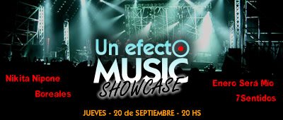 Un efecto - Music Showcase en el BAFIM 2012