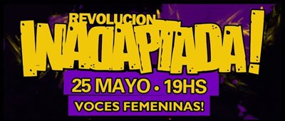 Ignacia en el Festival Revolución Inadaptada